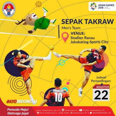 Cabang Sepak Takraw - 20180818